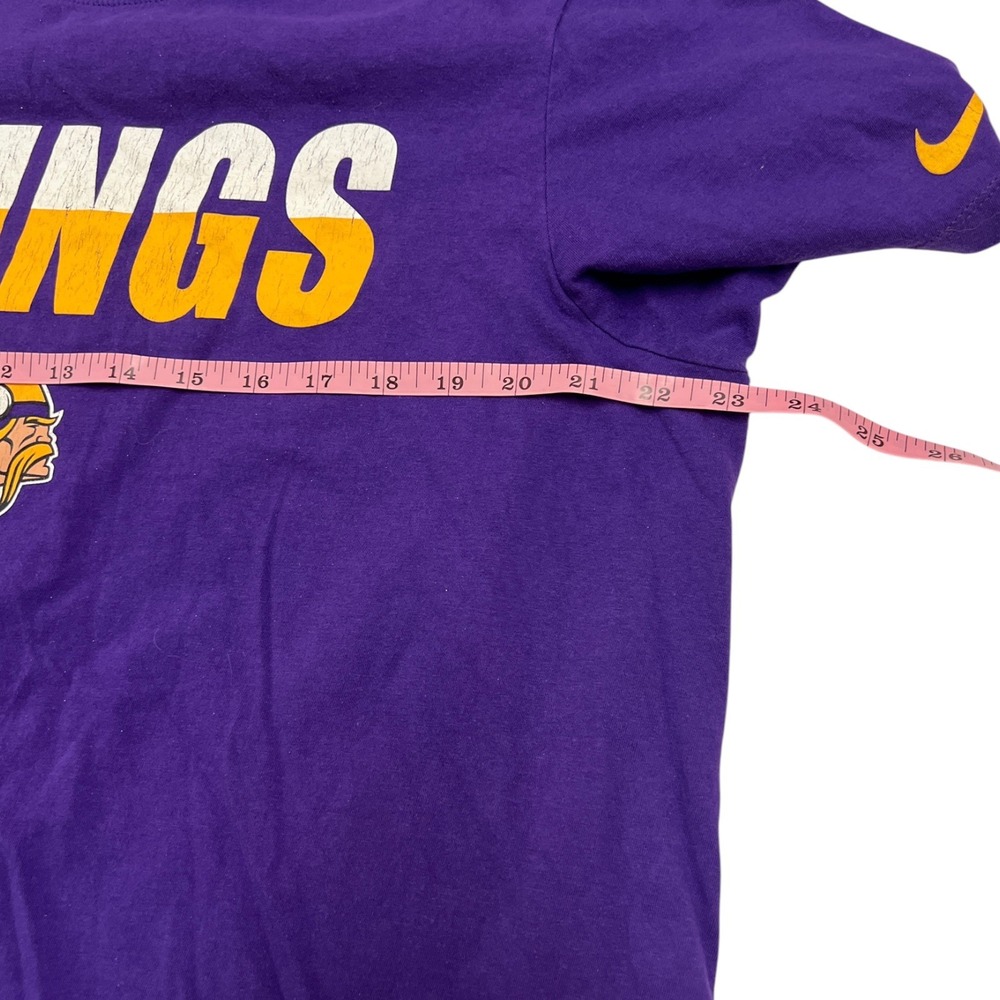 Minnesota Vikings Shirt Men's XL Purple NFL Football Nike Graphic Crewneck Tee - Picture 3 of 5